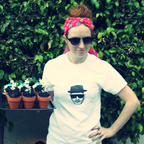 New Dress A Day - DIY - Breaking Bad Party - Cupcakes