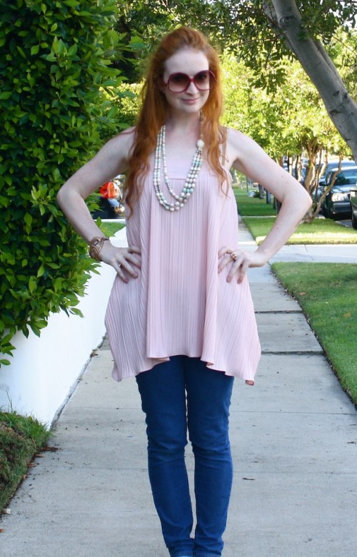 New Dress A Day - DIY - Goodwill - vintage lace dress
