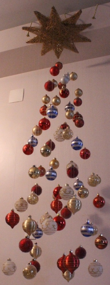New Dress A Day - DIY Christmas ornament hanging tree - Grey's Anatomy Christmas