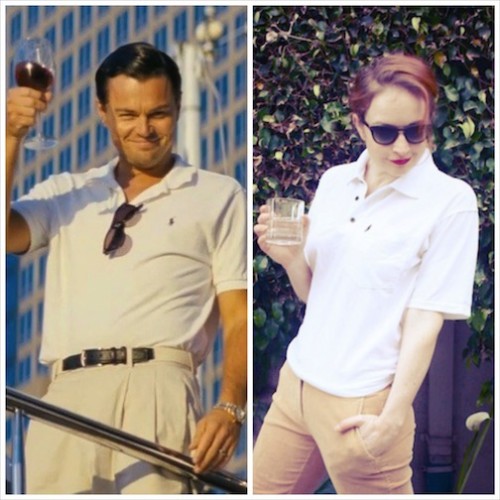 New Dress A Day - 90s Polo shirt - vintage Ralph Lauren - Wolf of Wall Street Costumes
