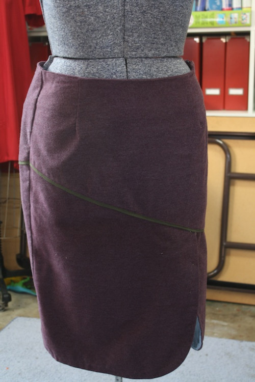 New Dress A Day - DIY - Tommy Hilfiger Belt Print Skirt