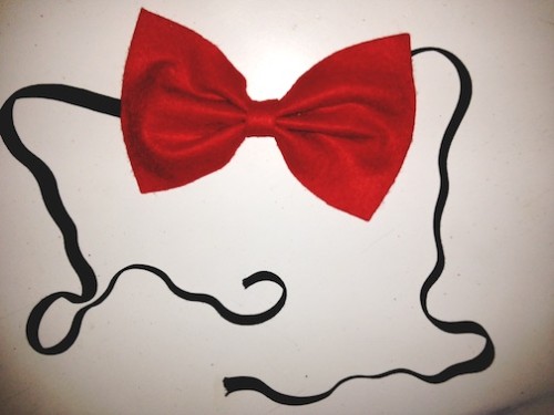 New Dress A Day - bow tie - DIY - Mr. Peabody & Sherman