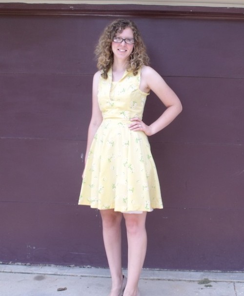 New Dress A Day - DIY - how to sew a dress - vintage theater costume - sundress