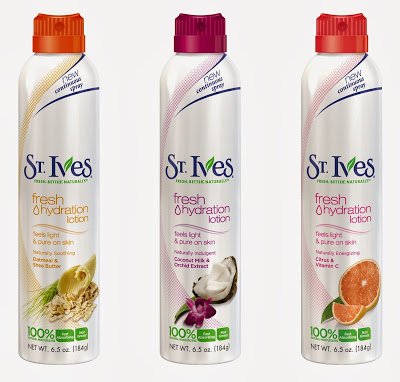 New Dress A Day - St. Ives Hydration Lotions