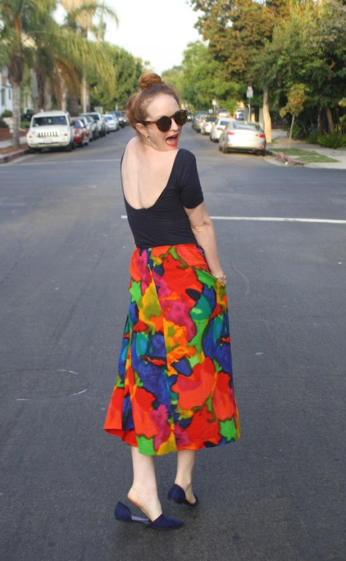 New Dress A Day - vintage skirt