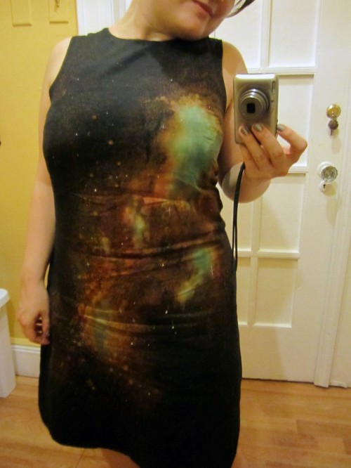 New Dress A Day - galaxy dress DIY