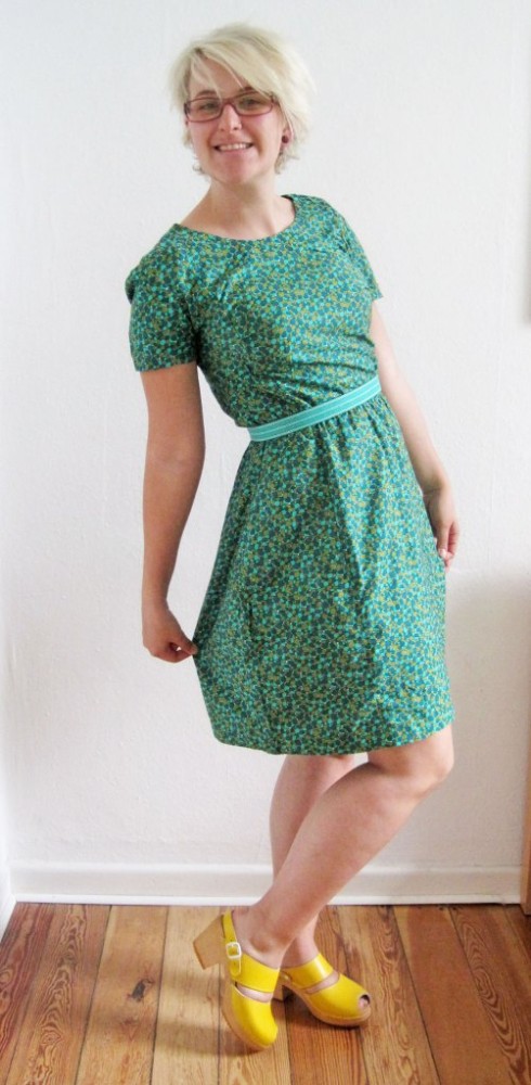 New Dress A Day - vintage upcycled dress 