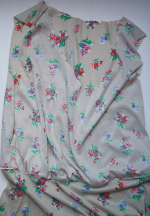 New Dress A Day - Vintage Dress - Polyester