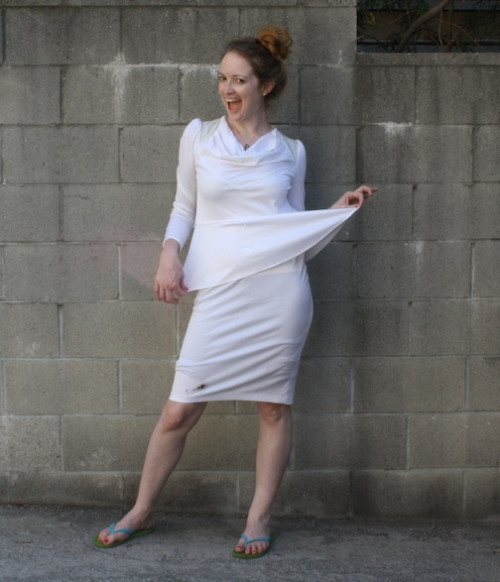 New Dress A Day - white vintage dress