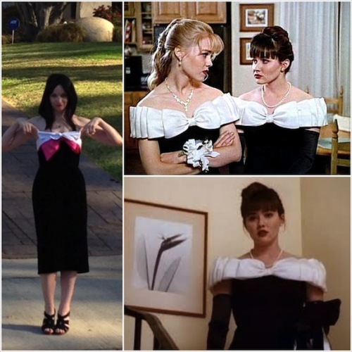  Beverly Hills, 90210 - Matching dresses