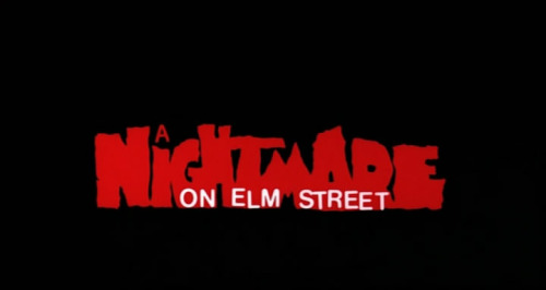 Nightmare on Elm Street - title card