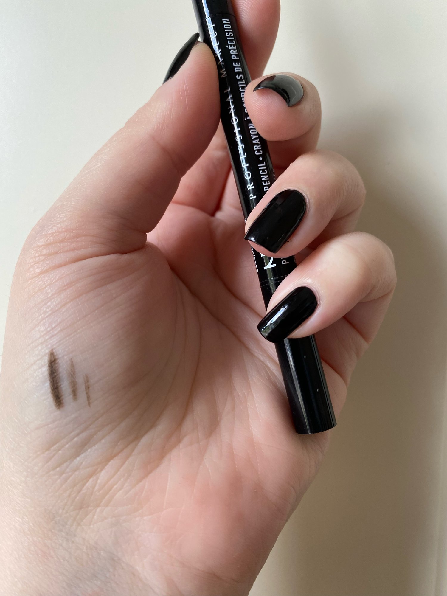 — Review NYX Brow Gallagher Gabriella | Makeup + Pencil Precision Professional Swatches