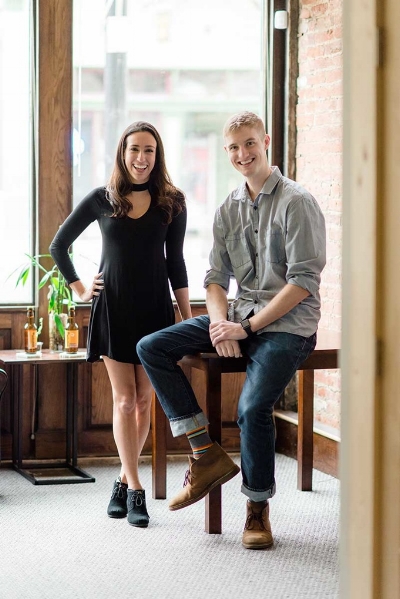 Venue Co-Founders Lea Richards and Andrew Bowman. Image courtesy of Venue