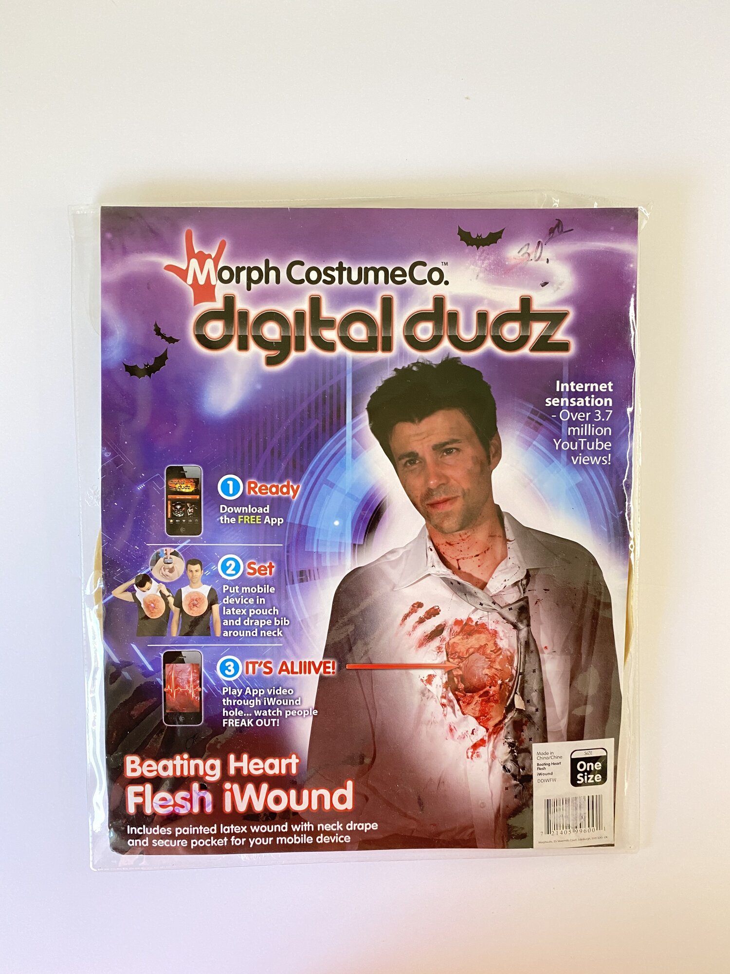 Digital Dudz Beating Heart Flesh Iwound 