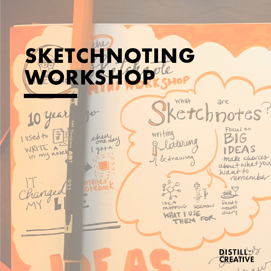 Sketchnoting Workshop Distill Creative