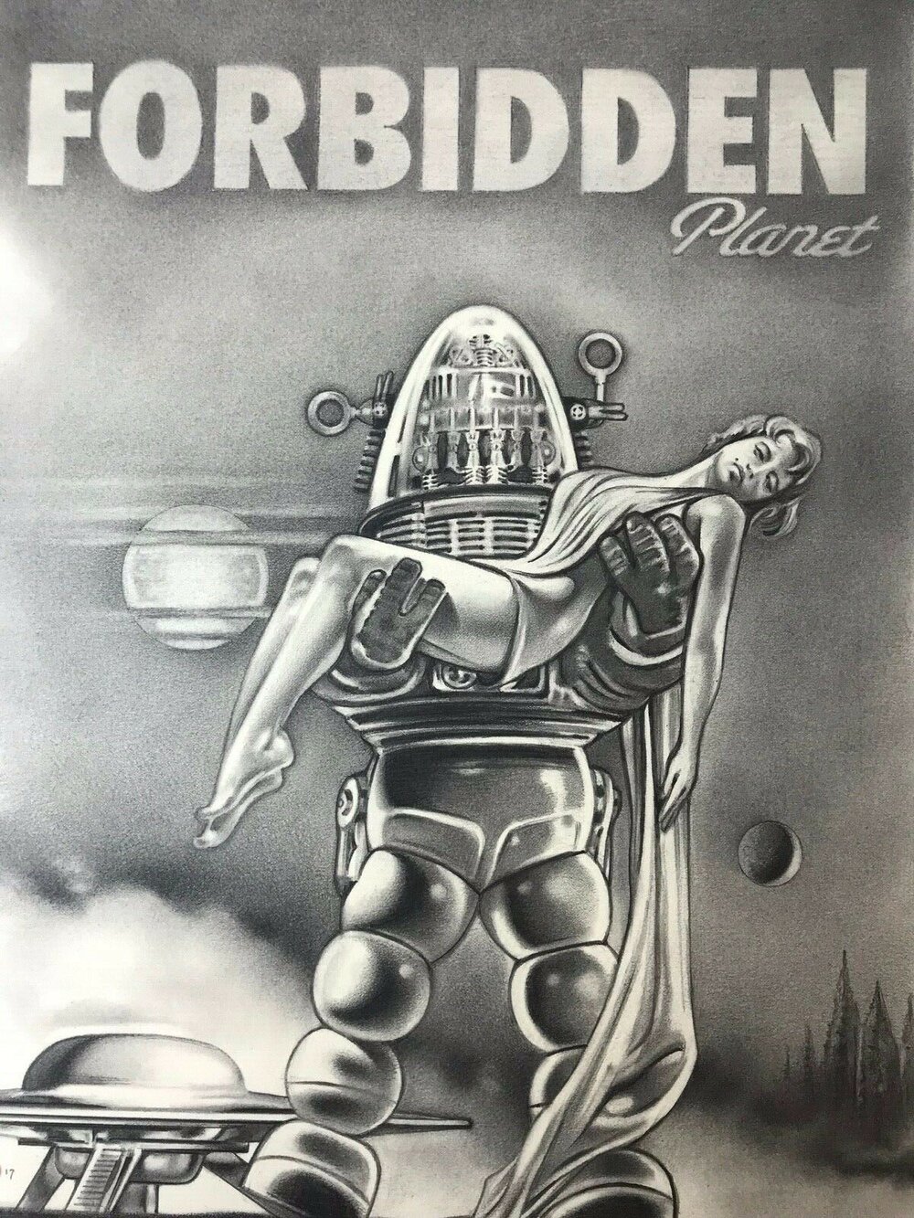 Forbidden Planet Robby the Robot by Lawrence Noble — GALACTIC GALLERY