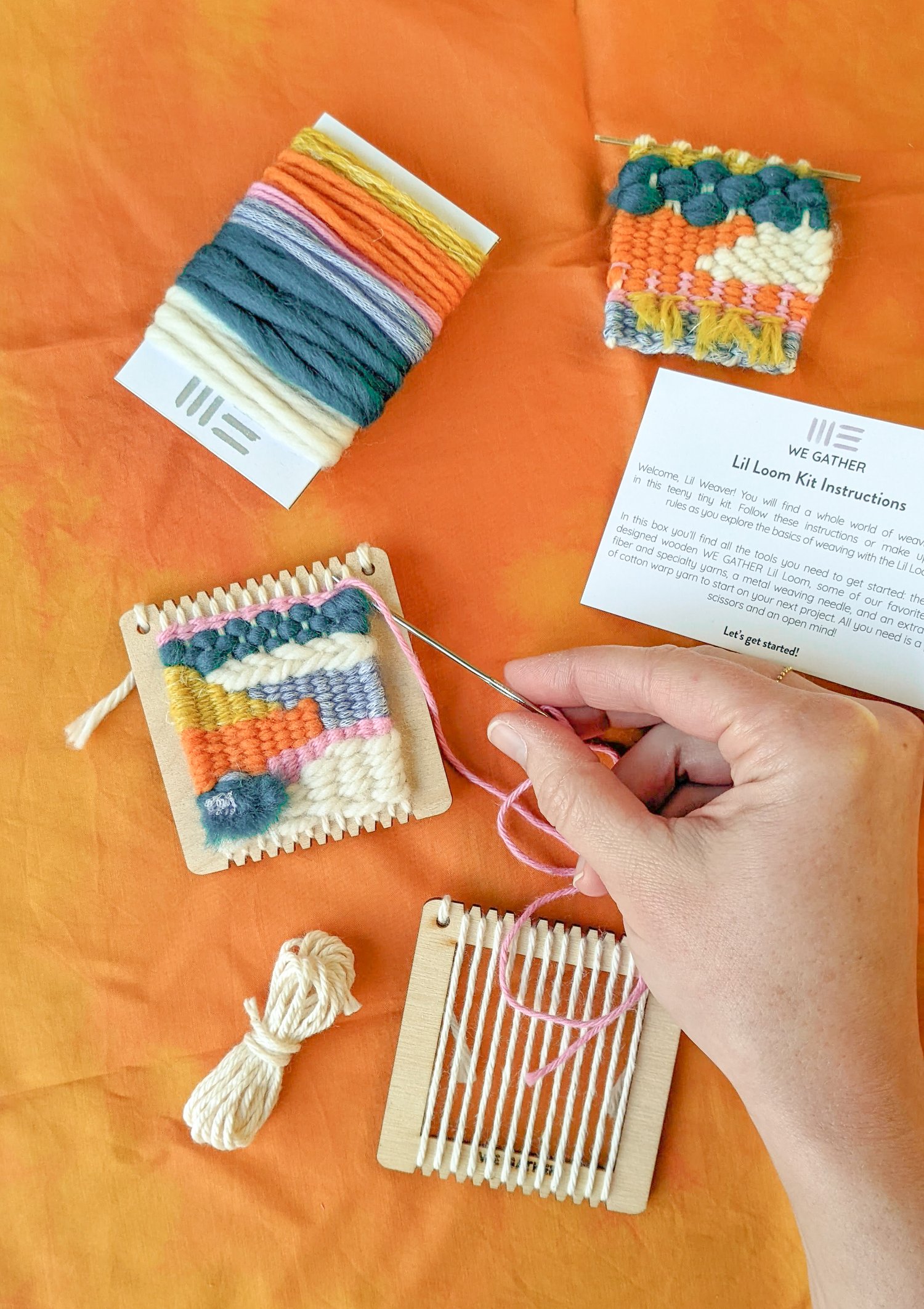 Looms, Weaving Kits, Yarn and tutorials