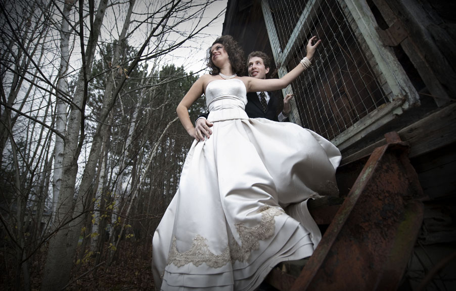 ottawa trash the dress, wedding portraits, engagement portraits