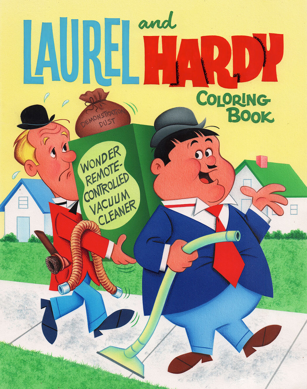 Animation Art - Laurel and Hardy Coloring Book (Whitman, 1968) - Comic Mint