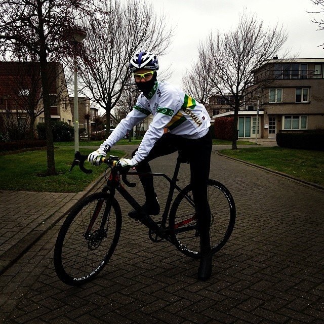 Just your local Belgian rider trying to fit in