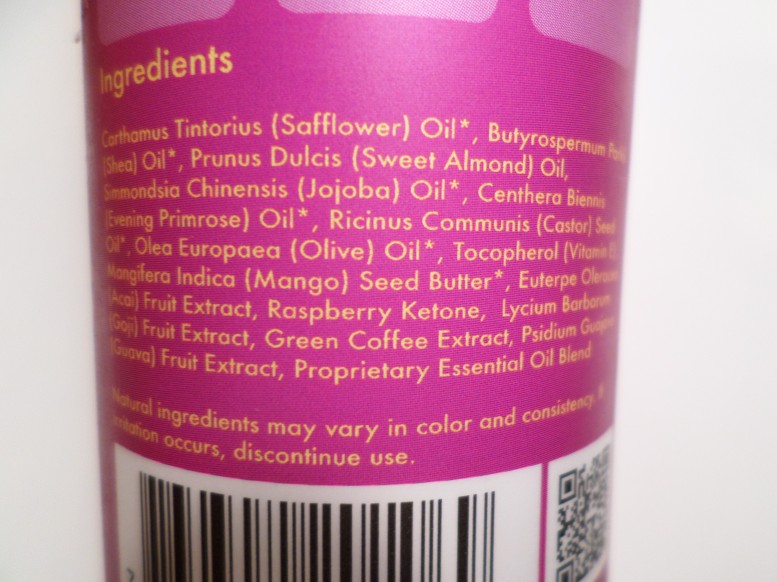 SheaMoisture Superfruit Complex Bath, Body & Massage Oil Pictures and Review