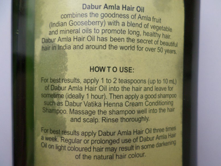 How to Use Dabur Amla Hair Oil – 