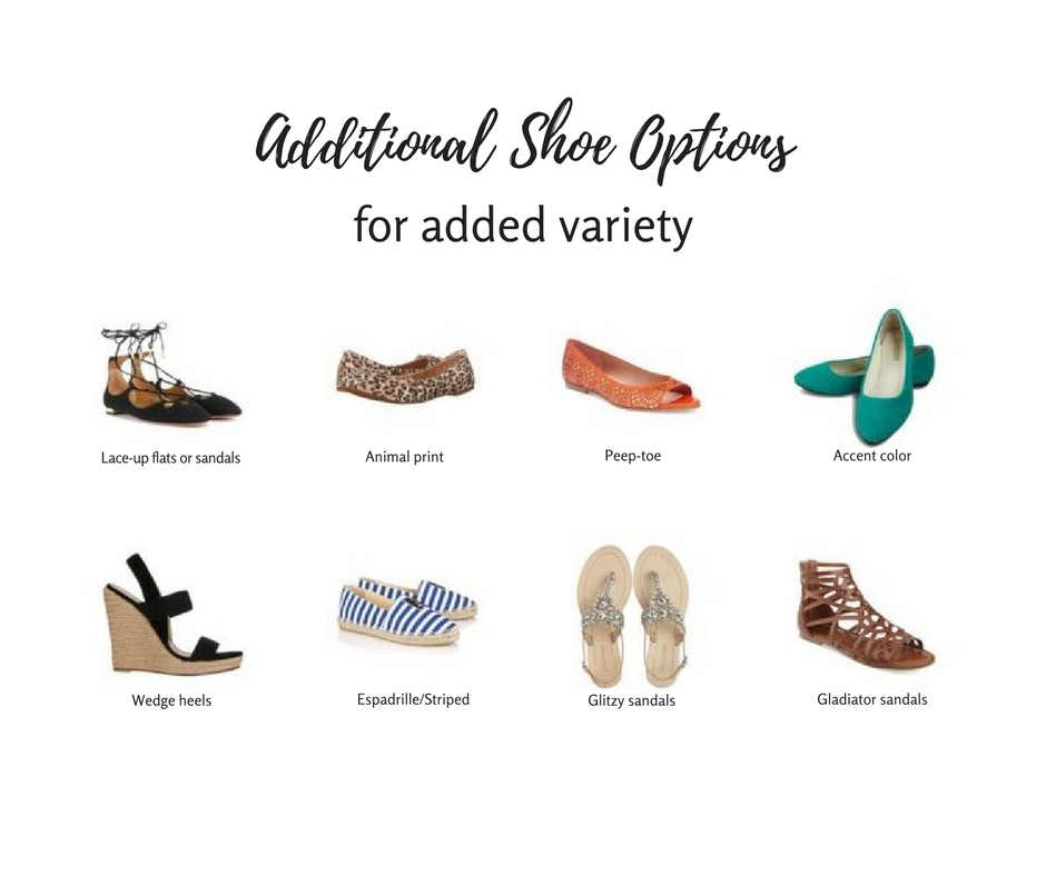 Are you a mom who is bored by your shoe options? Here are some fun options to consider adding to your wardrobe. They are interesting and personalized, while being basic enough to work across many outfits! Click through for additional tips on the best shoes for a mom's wardrobe.