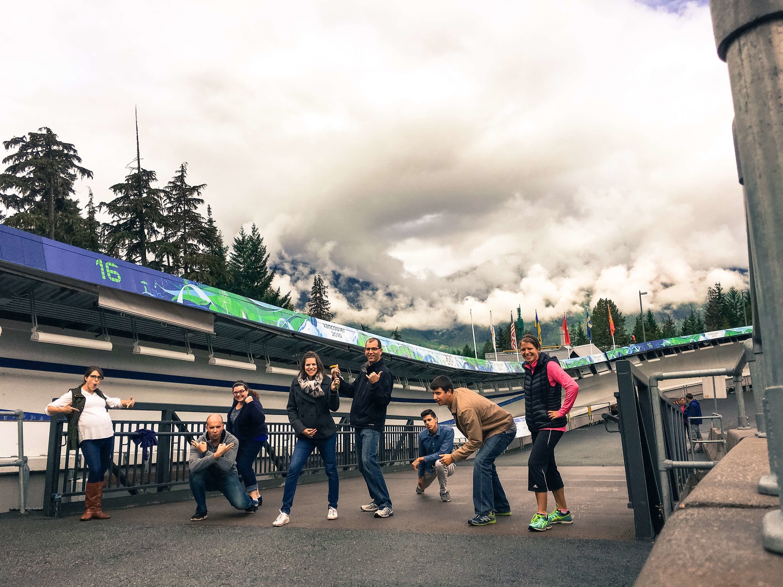  The Whistler Sliding Center in Canada, where the 2010 Winter Olympics were held. 