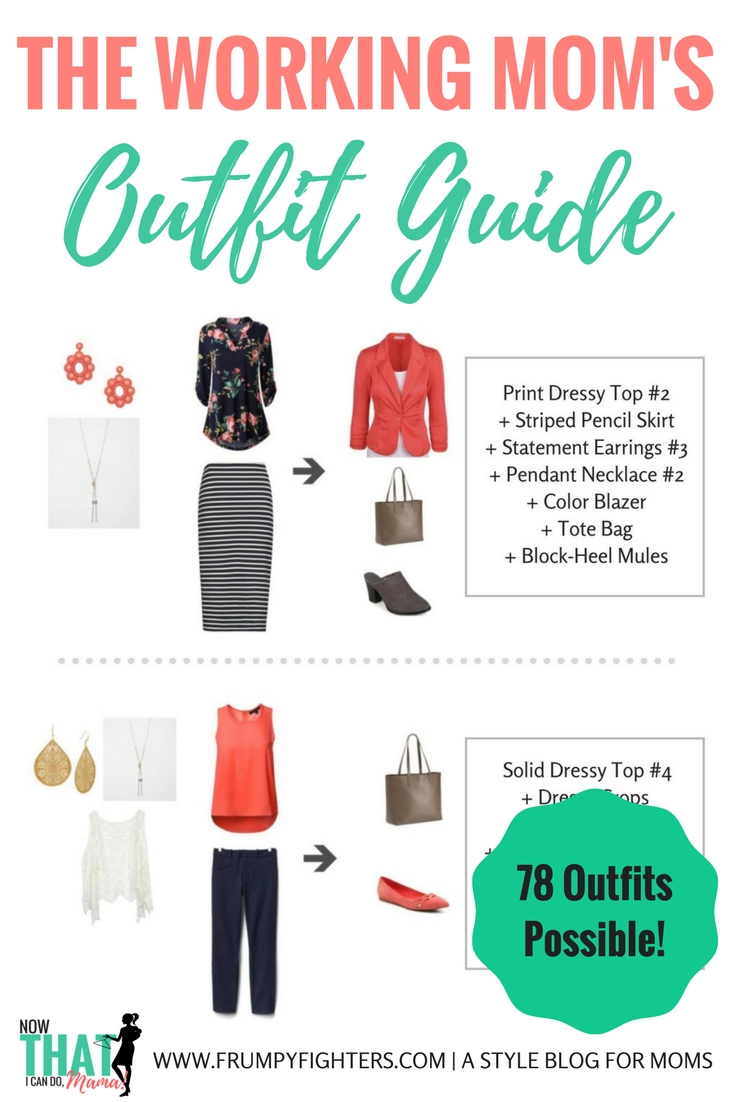 Simple, feminine #capsule wardrobe plan for working MOMS! Designed for professional business office attire while being mom-friendly and budget-friendly. Includes a #free PDF download with visuals and #printable checklist of pieces. Even shopping links to affordable sources like Amazon and Old Navy! Covers spring, summer, fall and winter outfits. LOVE this site!! #mom #fashion #outfits #budget #tips #ideas #easy #clothes #style #fall #winter #spring #summer #shopping #momlife #freeprintable #work
