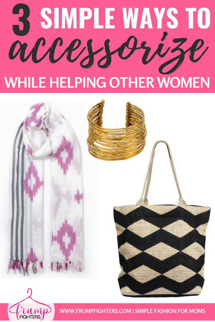 If you love to empower other women and also love style, here is the perfect resource for you! Women from around the world are creating gorgeous accessories to help rid themselves of a life of poverty and you can help! Grab a scarf or tote bag to take your outfits to the next level while helping women send their children to school and put food on their tables. #tips #fashion #mom #ideas #style #tricks #momlife #outfits #easy #jewelry #accessories