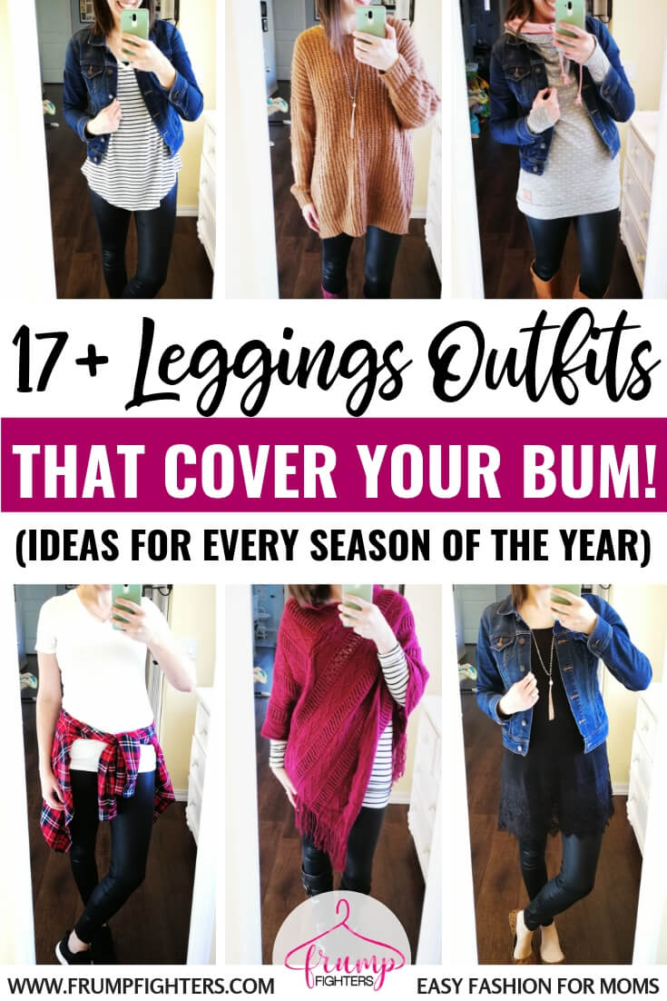 17 ways to wear faux leather leggings as pants in the fall and winter seasons