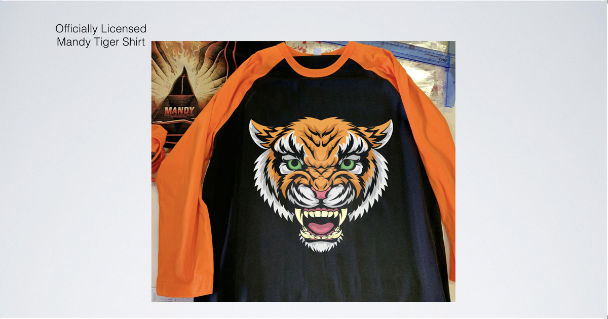 mandy movie tiger shirt