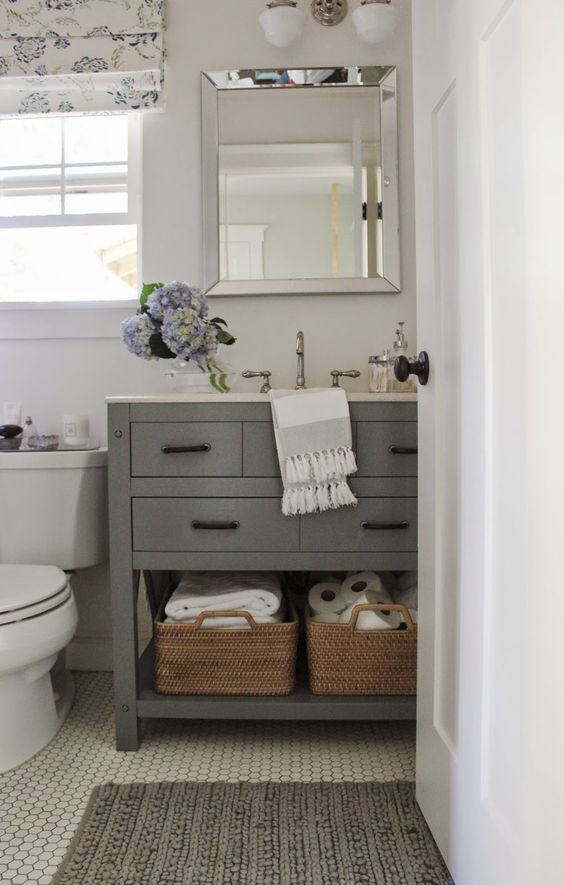 Small Home Style: Small Bathroom Vanity Ideas — Katrina Blair, Interior  Design, Small Home Style