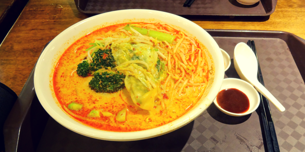 My laksa at Mei Xi's in Marina Bay Sands