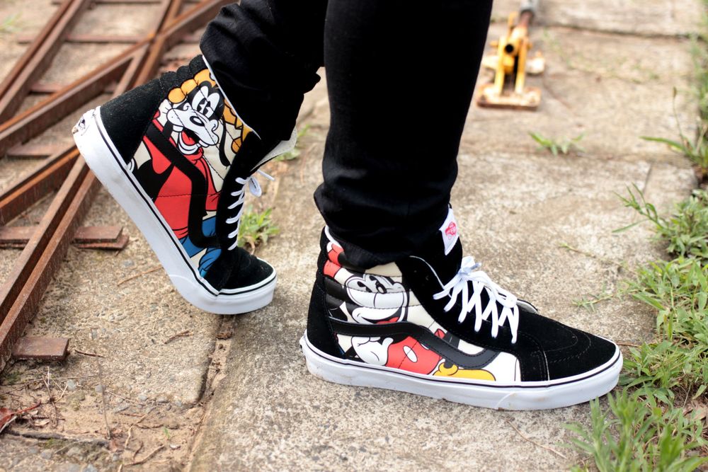 high top mickey mouse vans