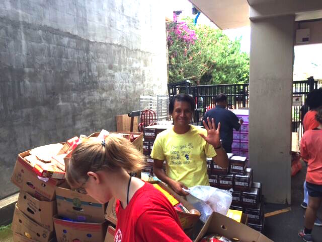 Hawaiian mission food distribution