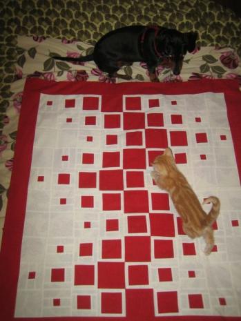 finished quilt top