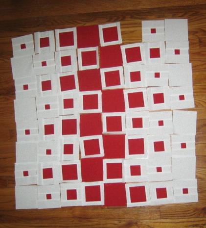 Two color quilt