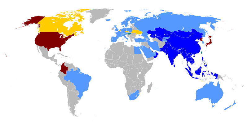 AIIB-Members Map