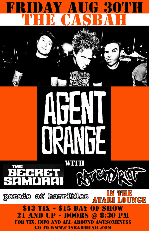 POH at The Casbah with Agent Orange