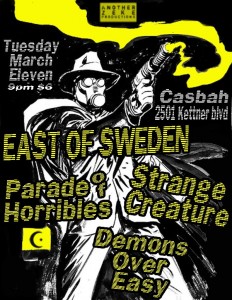 Parade of Horribles-Casbah-March 13