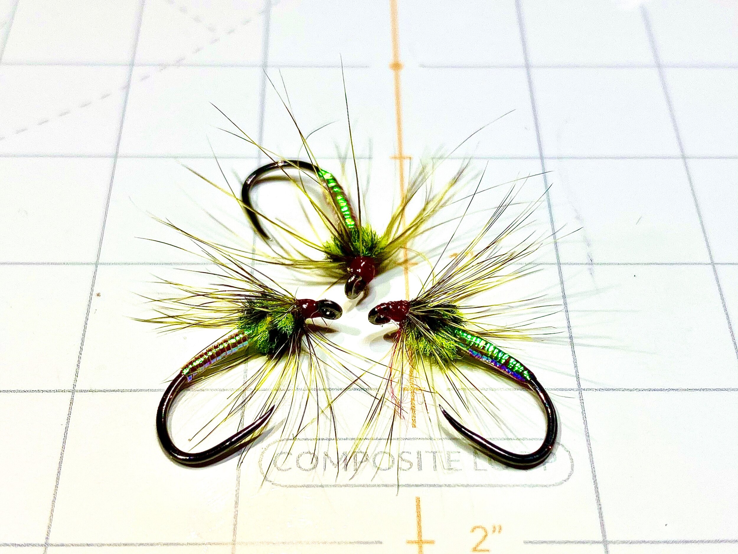 Trout Flies For Fly fishing uk Trout Epoxy Buzzers UK Hook Size 12 
