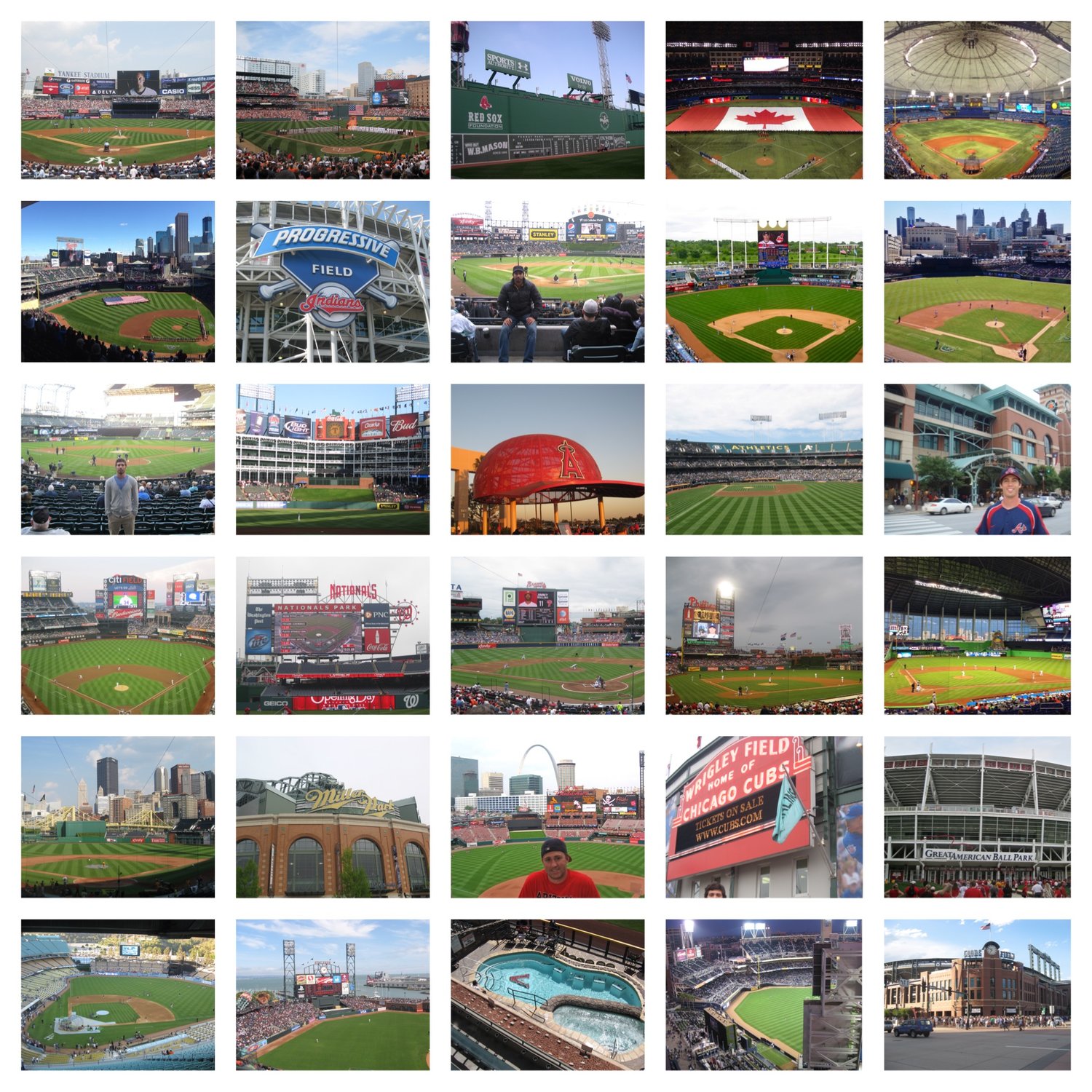 30 for 30: Visiting all 30 MLB Stadiums — THE NEXT SIX