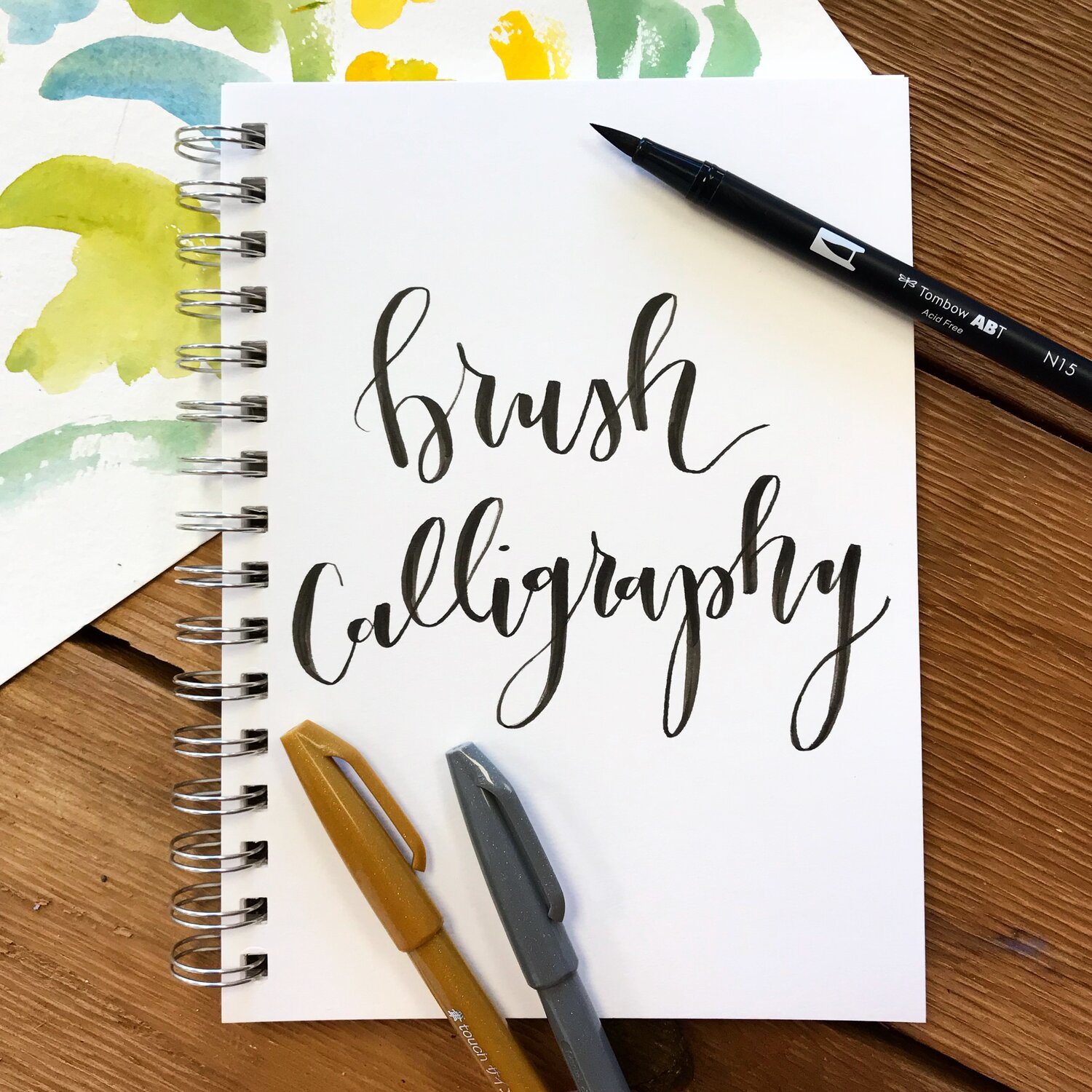 Beginning Calligraphy • July 15 - 4:00-5:30pm — Wildflower Art Studio