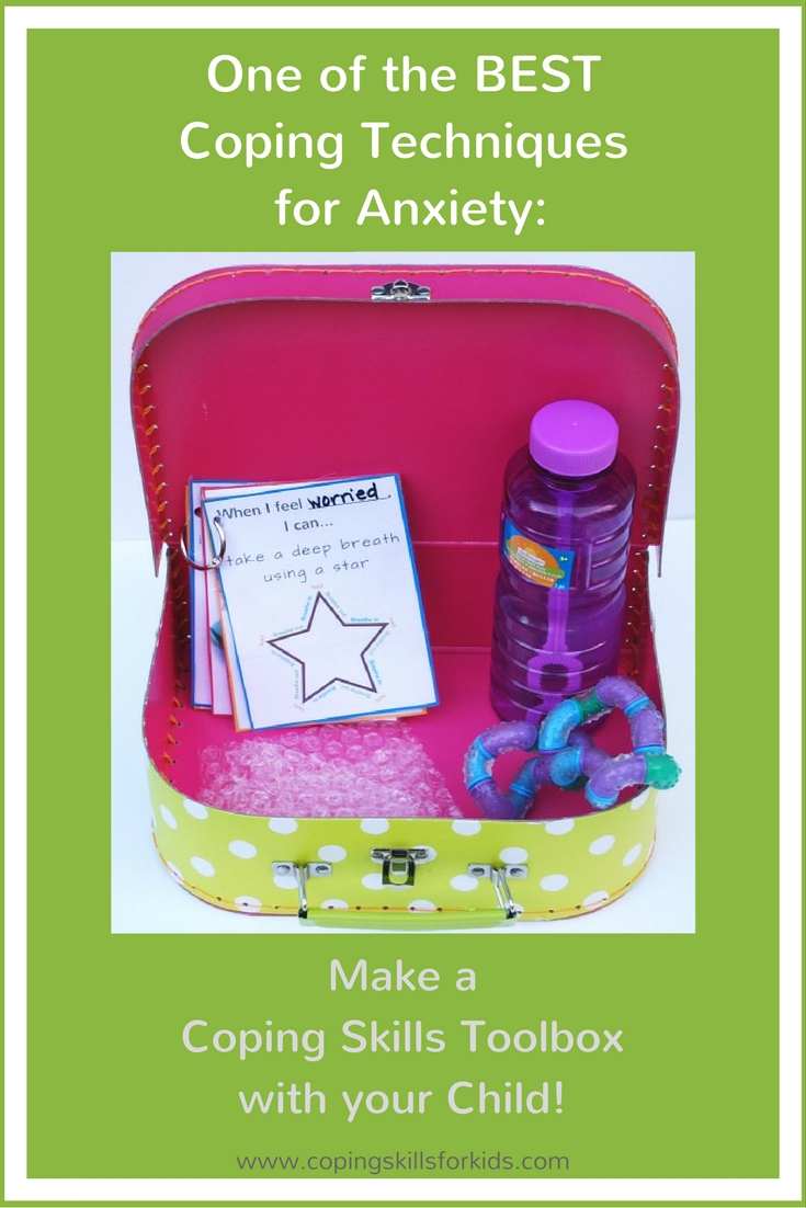 One of the best coping techniques for anxiety - make a coping skills toolbox! — Coping Skills for Kids