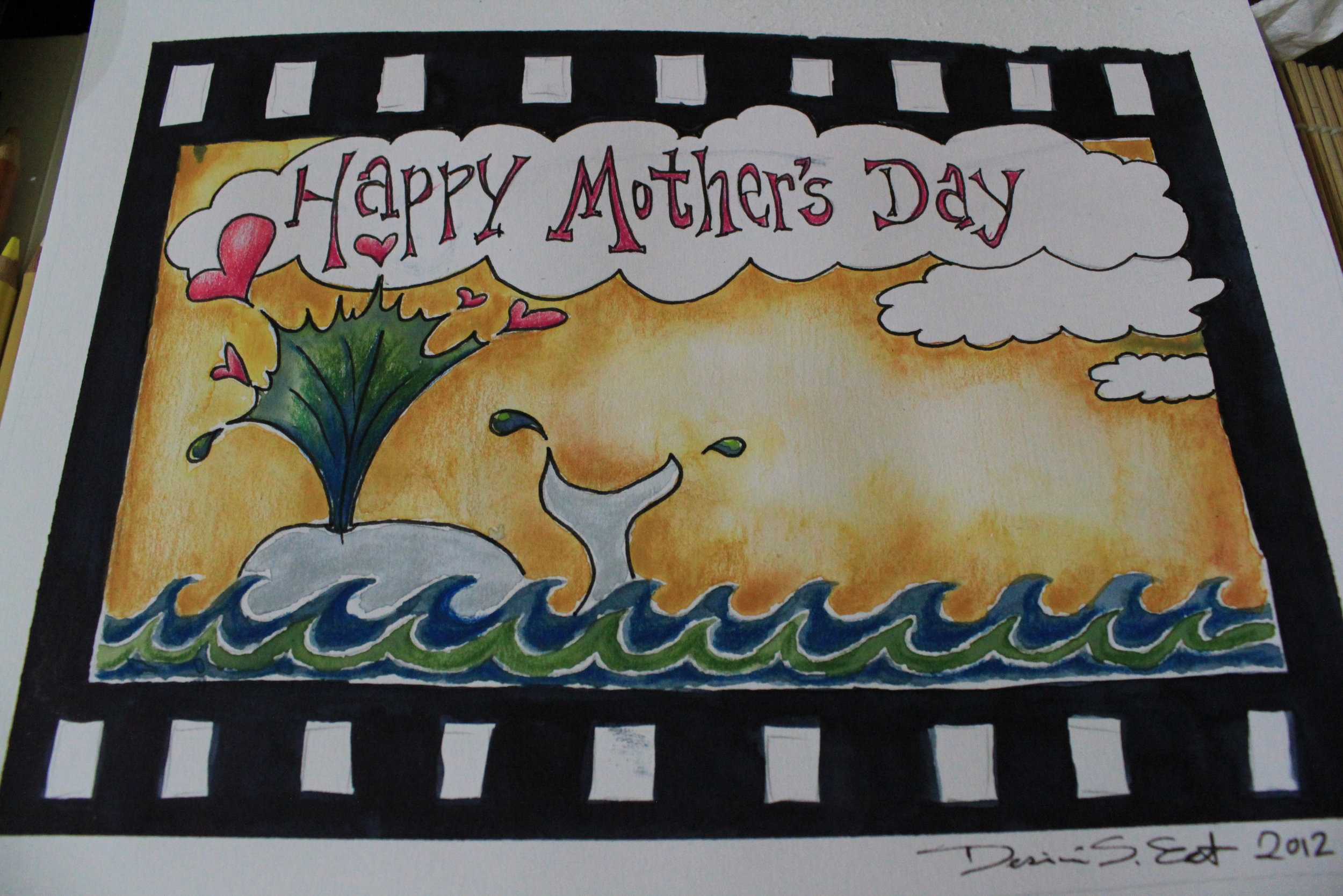 mothers day illustration by desiree east