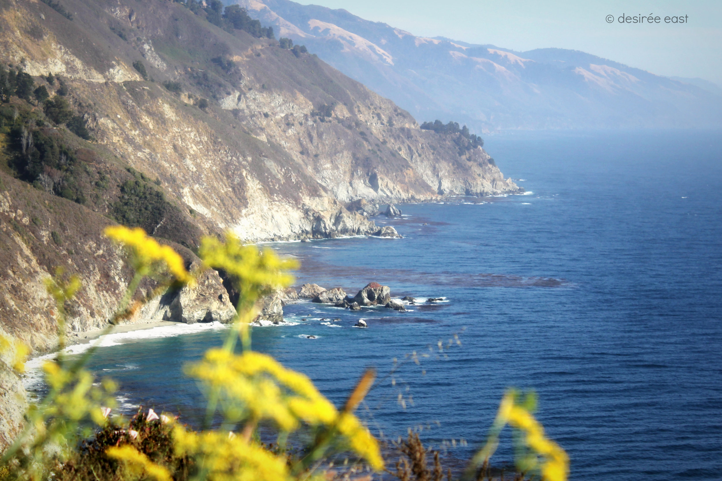 a beautiful fall day. big sur, california. photo by desiree east.