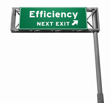 Efficiency Sign