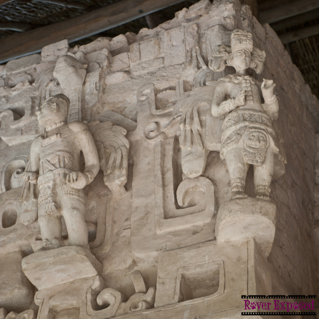 some of the astounding detail that remains at Ek’Balam