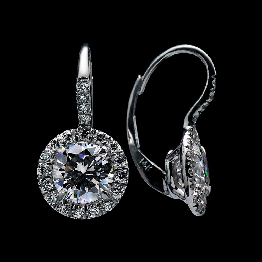 Diamond Earrings by AVprophoto